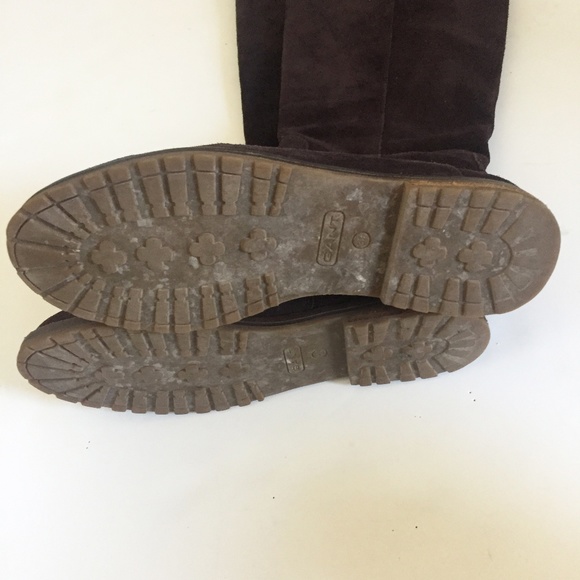 Gant Dark Brown Suede Riding Boots Size 39 - Picture 8 of 8